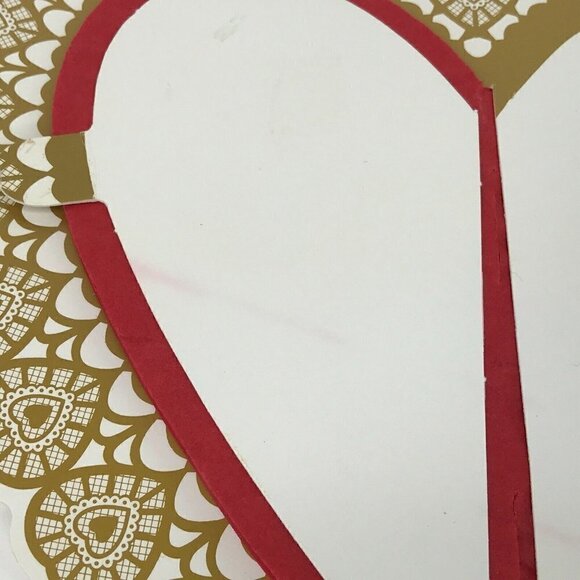 Vintage 80s Beistle Valentine Heart Cupid Art Tissue Honeycomb Centerpiece x 2 - Picture 9 of 12